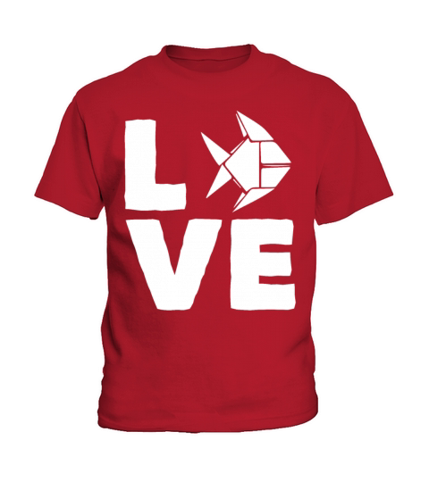 Origami Love Papercraft Paper Craft Art Crafter Kids T-Shirt