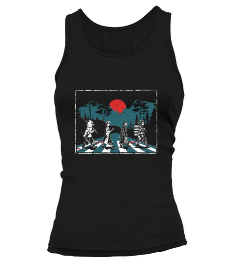 Demon Slayer Abbey Road Tanjiro Nezuko Zenitsu Inosuke Tank top Woman