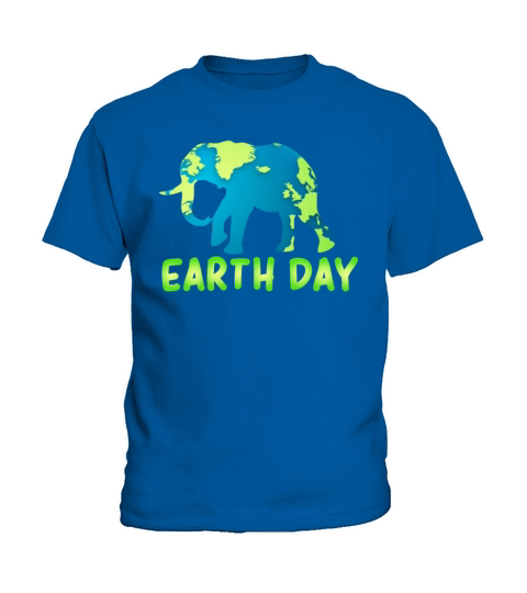 earth day 2019 kids with Elephant Kids T-Shirt