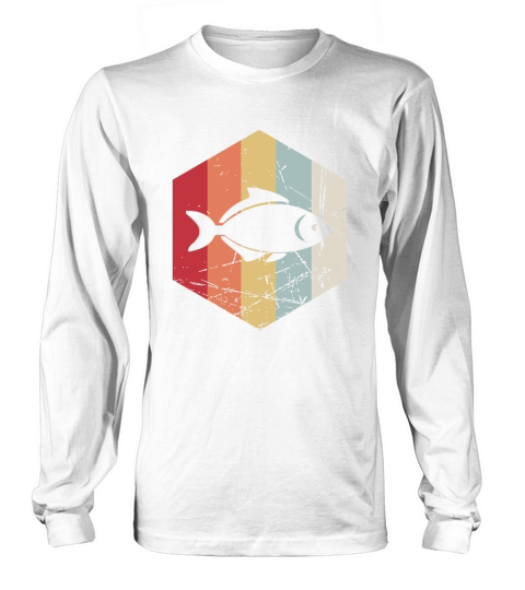 Retro Vintage Pet Fish Aquarium T-Shirt Long sleeved Unisex