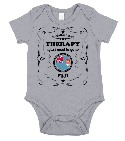 DON T NEED THERAPIE GO FIJI Short Sleeve Baby One-Piece