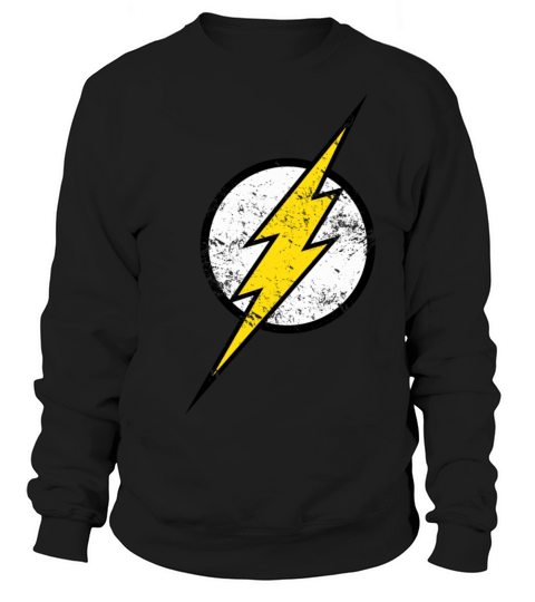 Justice League The Flash Logo Vintage Women's Sweatshirt