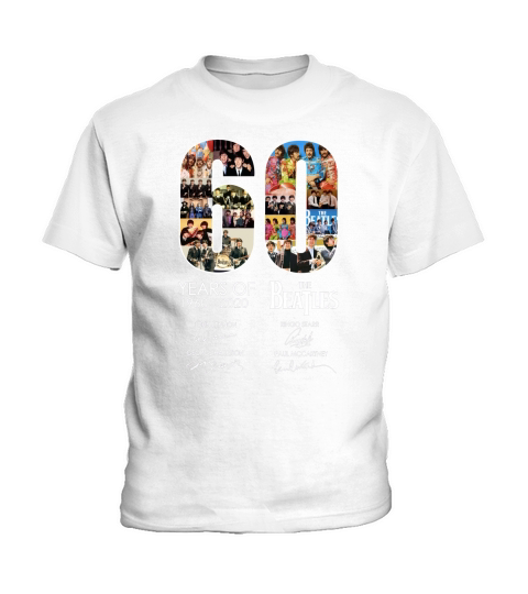 60 YEARS OF THE BEATLES Kids T-Shirt