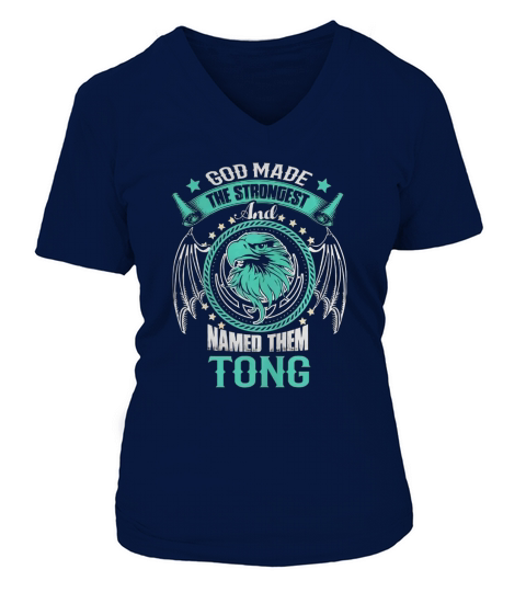 TONG shirt, TONG Family Name, TONG Funny Name Gifts T Shirt V-neck T-Shirt Woman