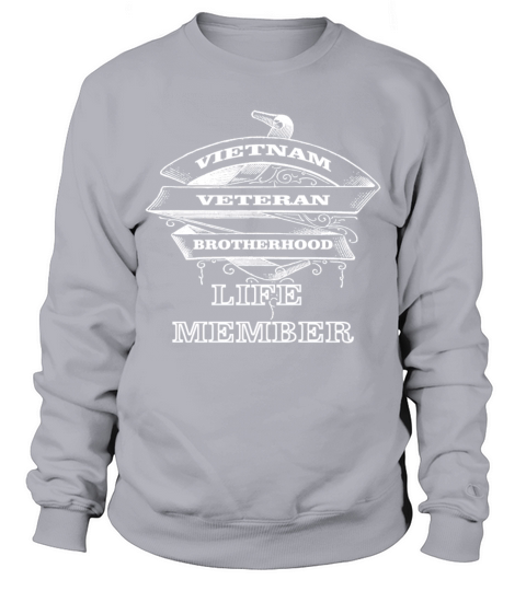 Vietnam Veteran T-shirt - Vet Brotherhood Men's Sweatshirt