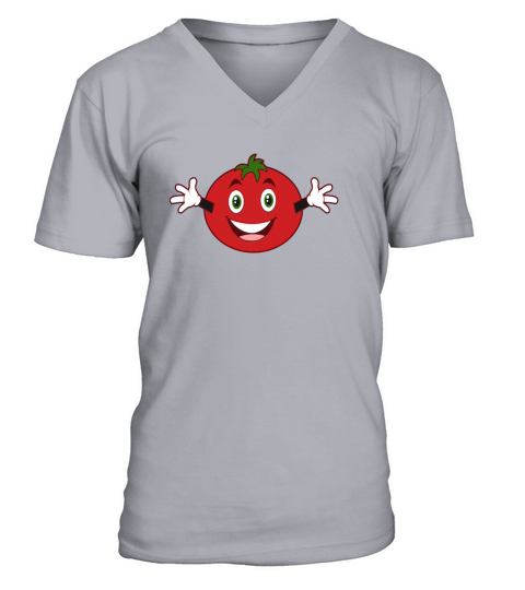 T Shirt Tomato Vegetables Men's V-Neck T-shirt