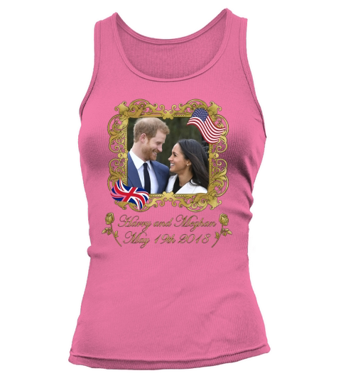 Prince Harry and Meghan Markle Tank top Woman