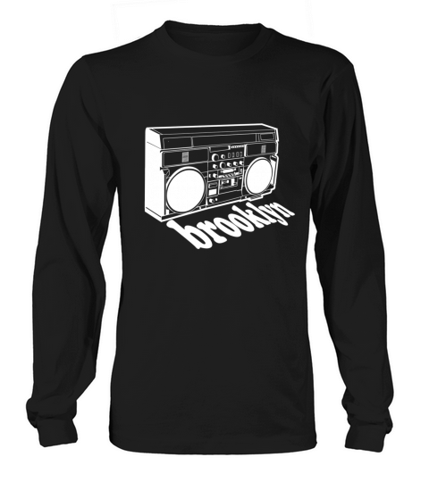 Vintage Brooklyn Boombox Women's Long Sleeve