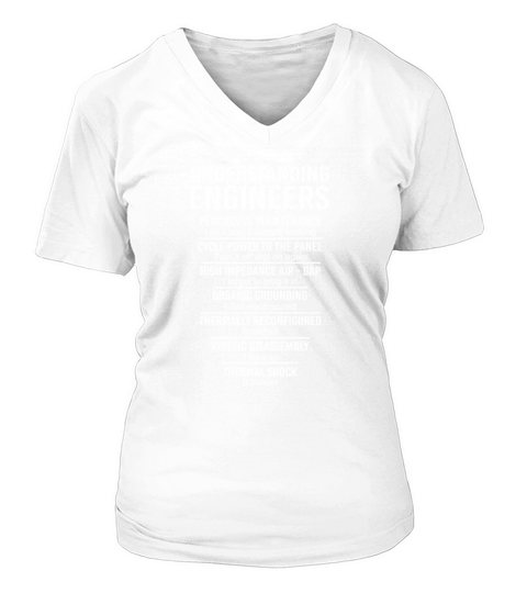 understanding engineers V-neck T-Shirt Woman
