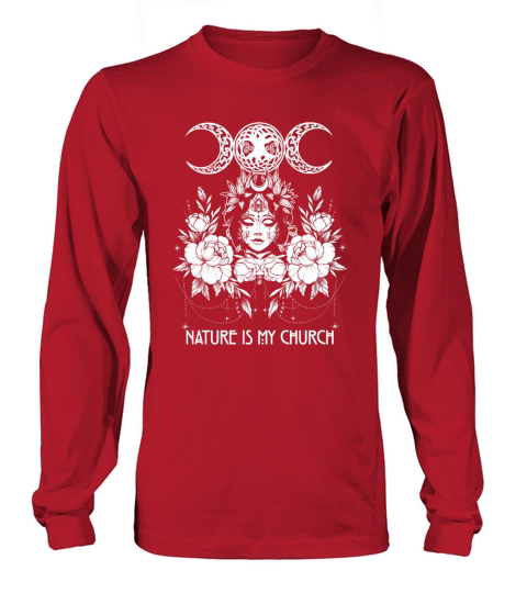 Nature is my church Long sleeved Unisex