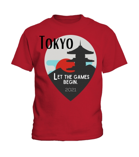 Tokyo Japan 2021 Olympic games Kids T-Shirt