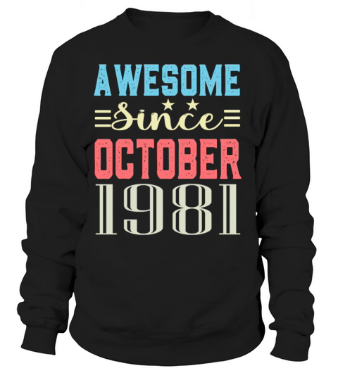 Awesome Since november 1971 Women's Sweatshirt