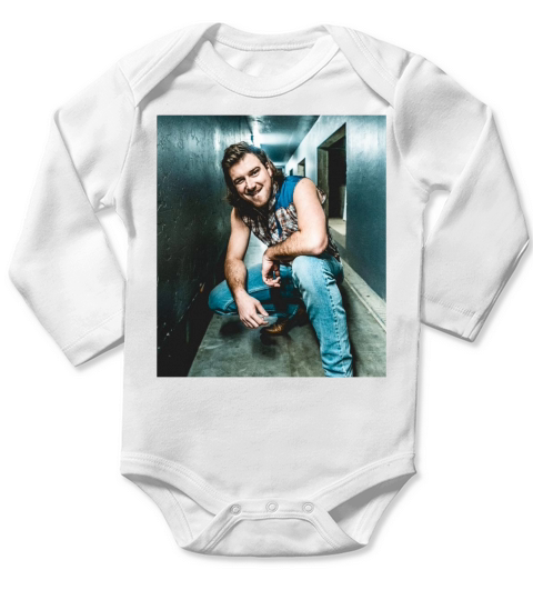 Morgan Wallen Funny Long Sleeve Baby One-Piece