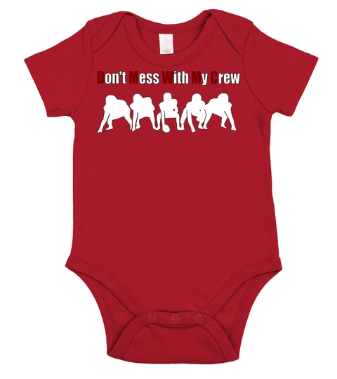 Crew love american football sport Short Sleeve Baby One-Piece