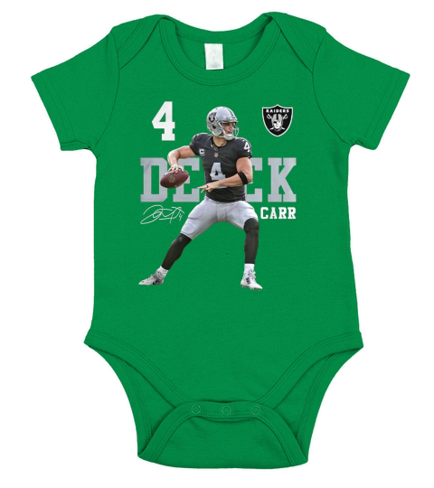 DERECK CARR Short Sleeve Baby One-Piece