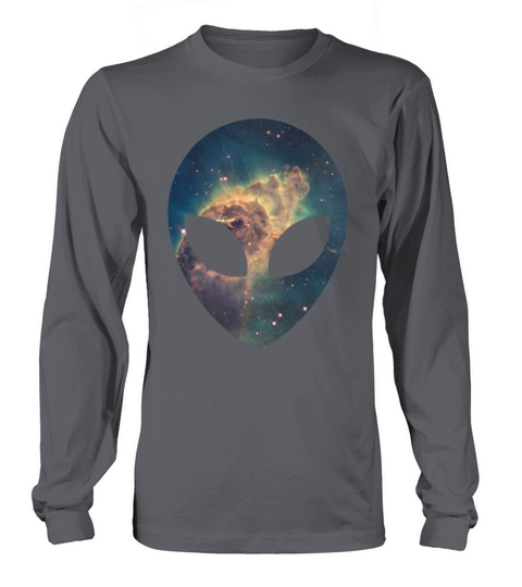 Alien Head Space Style Women's Long Sleeve