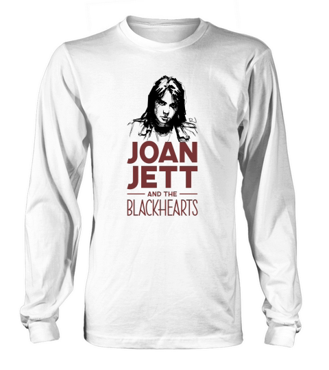 Joan Jett and the Blackhearts Tshirt Long sleeved Unisex