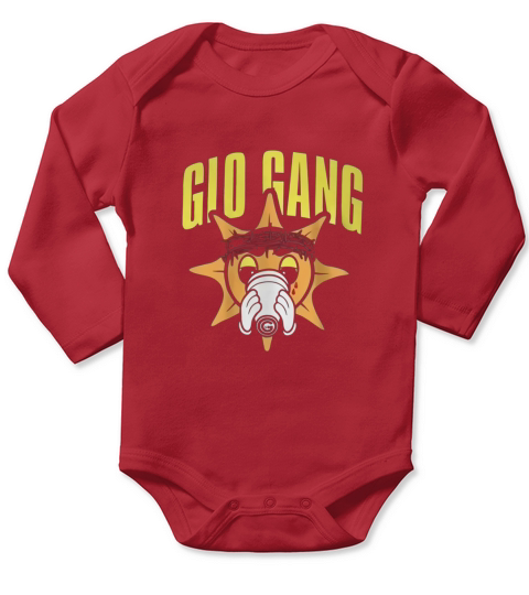 Chief Keef Rapper Glo Gang Record Label Long Sleeve Baby One-Piece