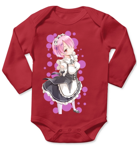 Anime Long Sleeve Baby One-Piece