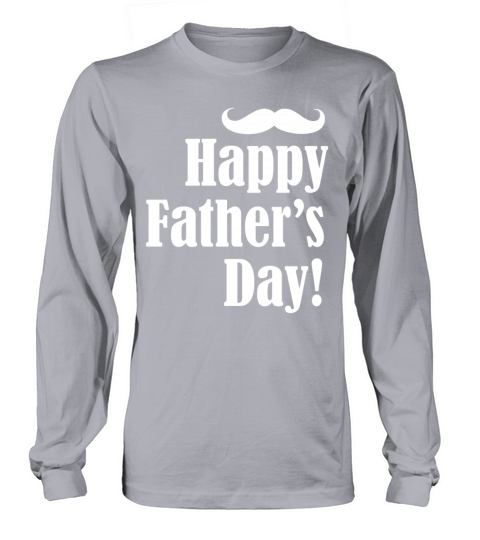 Happy Fathers Day 1 White Women's Long Sleeve
