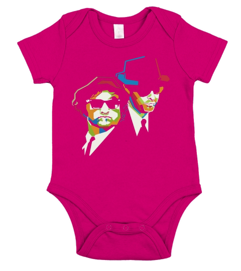 Blues Brothers tshirt Short Sleeve Baby One-Piece