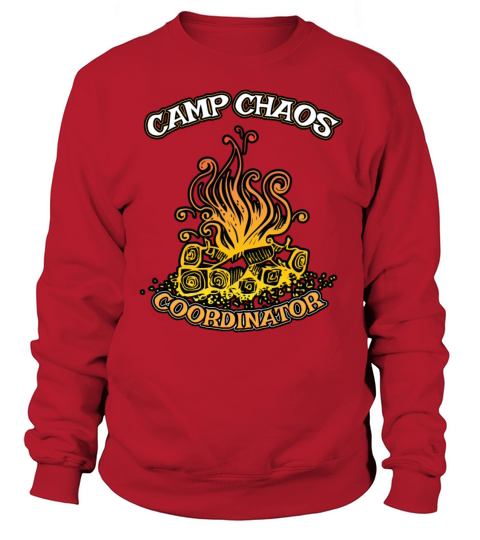 Funny Camp Chaos Coordinator Gift for Camp Chaos Women's Sweatshirt