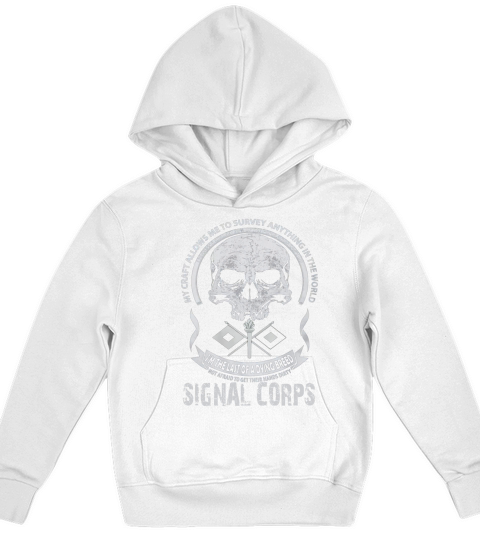ARMY SIGNAL CORPS MY CRAFTArmy collection Kids Hoodie