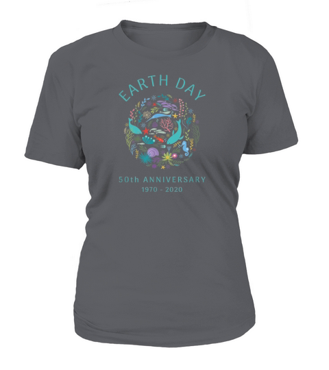 Earth Day 2020 50th Anniversary Sea Marine Fish Oc Women's T-Shirt
