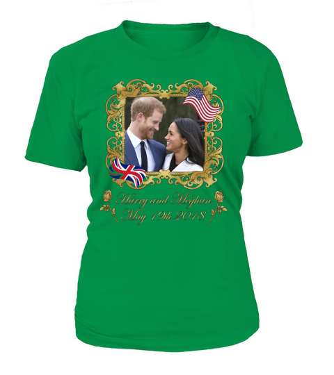 Prince Harry and Meghan Markle T-Shirt Woman