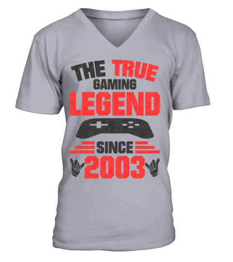 Gaming Legends Born In 2003 Men's V-Neck T-shirt