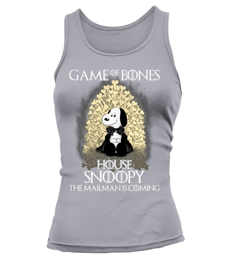 Game Of Bones Snoopy Tshirt Tank top Woman