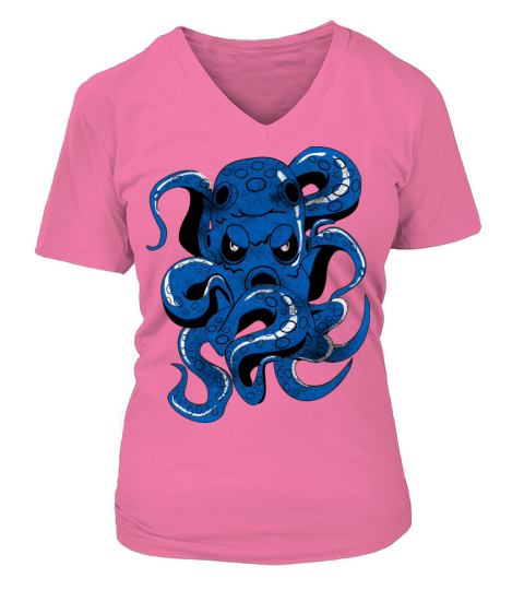Octopus Tentacle Women's V-Neck T-shirt