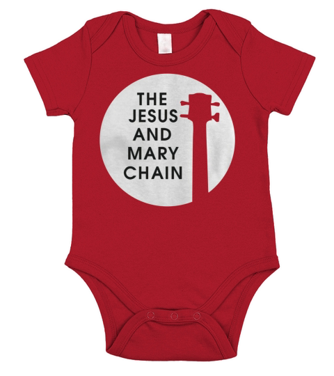 Jesus And Mary Chain Short Sleeve Baby One-Piece