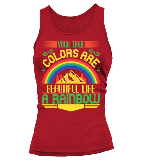 Rainbow - Color And Sunshine - 50 Women's Tank Top