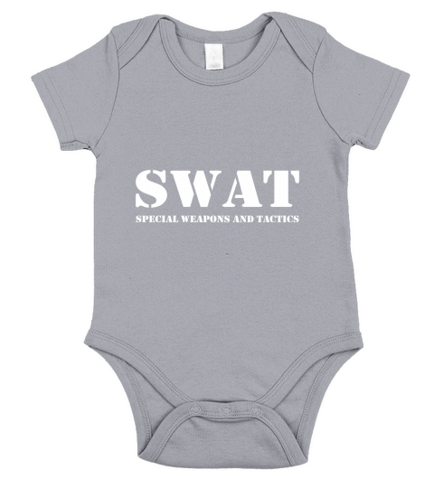 SWAT Team Shirt Police Uniform Tee Short Sleeve Baby One-Piece