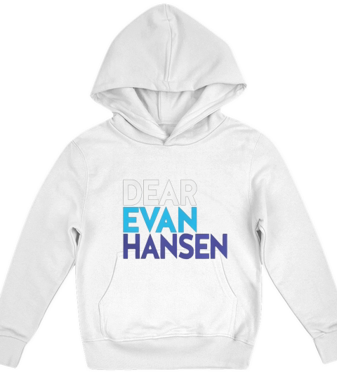 Official Evan Hansen Dark Colors Kids Hoodie
