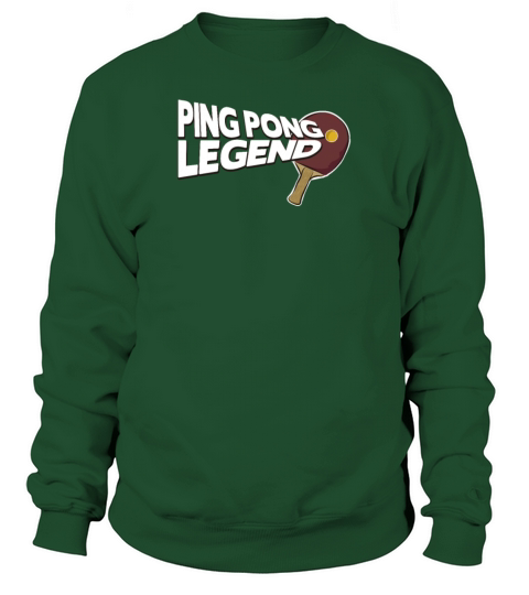 Ping Pong Table Tennis Legend Best Funny Gift Idea Women's Sweatshirt