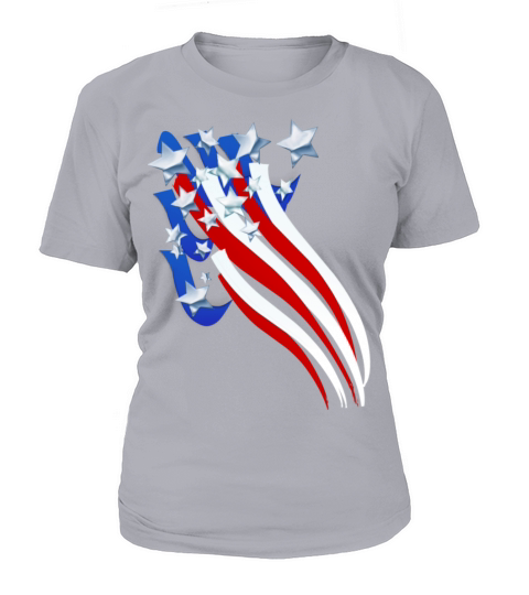 Sweeping Old Glory Women's T-Shirt