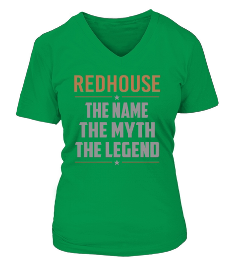 REDHOUSE The Name The Myth The Legend Name Shirts V-neck T-Shirt Woman