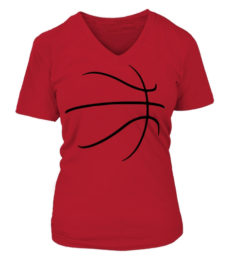 Basketball Women's V-Neck T-shirt
