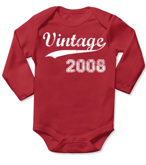 2008 Long Sleeve Baby One-Piece