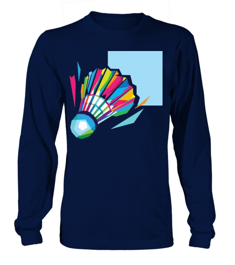 Badminton in Color Women's Long Sleeve