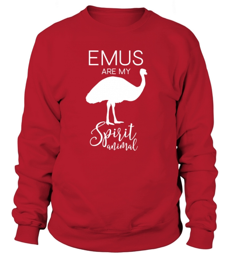 Cute Funny Unique Emu Bird Lover Lettering Art Gift T-Shirt Sweatshirt Unisex