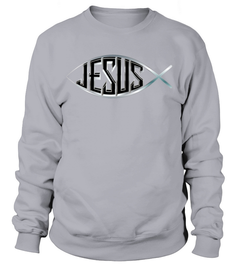 Jesus Christ Christian Church Symbol of Faith Women's Sweatshirt