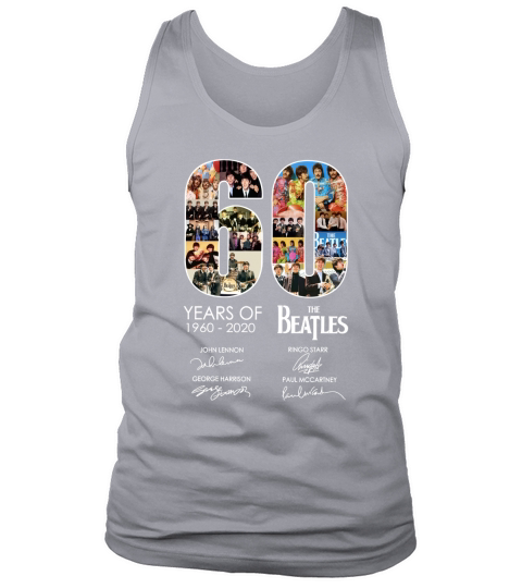 60 YEARS OF THE BEATLES Tank Top Unisex