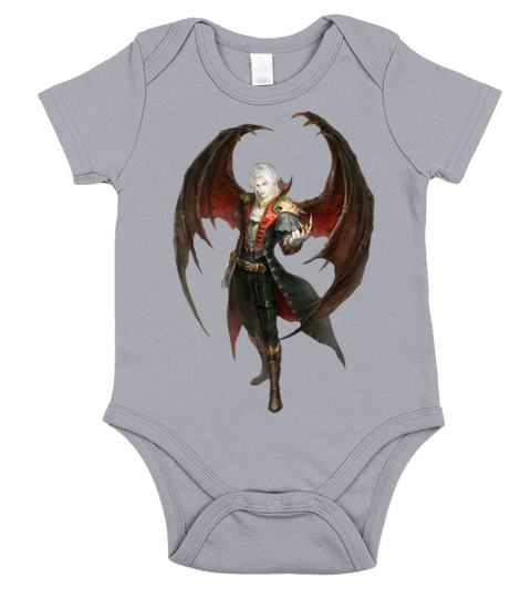 vampire Short Sleeve Baby One-Piece