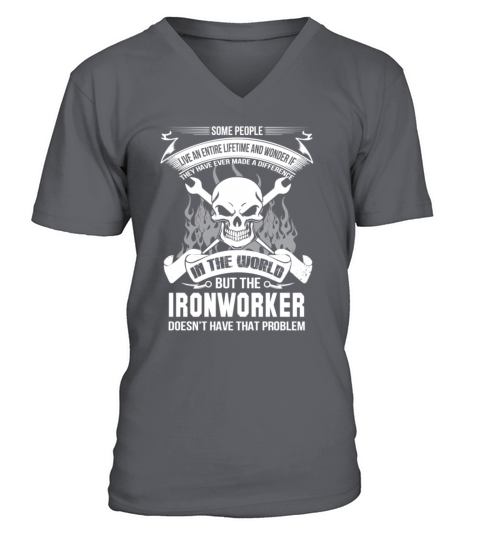 Ironworker ironworker union ironworker ironworke T-Shirt - Ironworker ironworker union ironworker ironworke T-Shirt V-Neck T-shirt