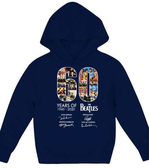 60 YEARS OF THE BEATLES Kids Hoodie