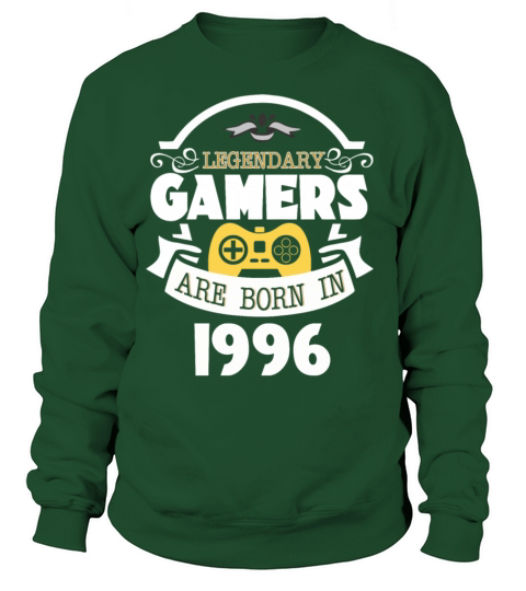 Legendary Gamers Are Born In 1996 Women's Sweatshirt