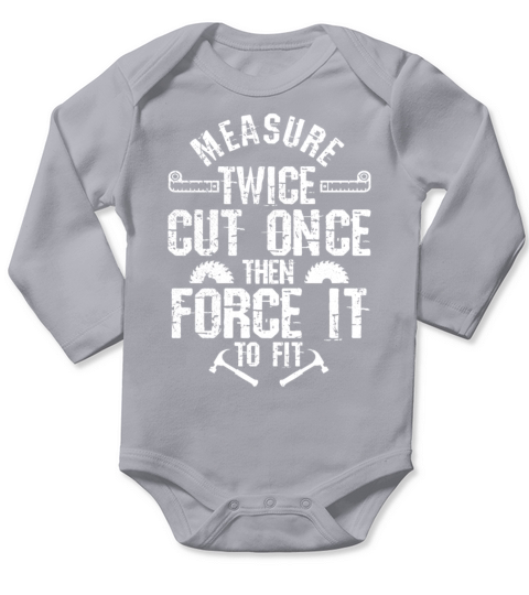 Carpenter Woodworker Funny Gift Long Sleeve Baby One-Piece